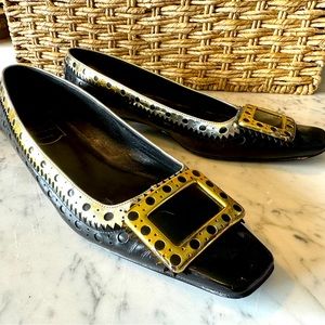 Limited edition Roger Vivier flats.